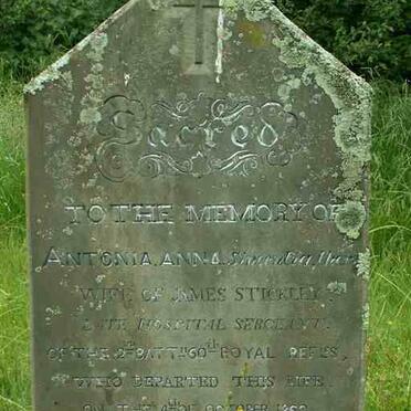 STICKLEY Antonia Anna Sincentia H. -1860