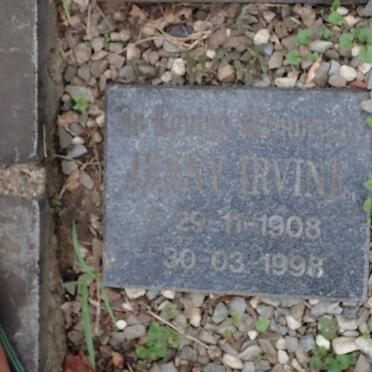 IRVINE Jenny 1908-1998