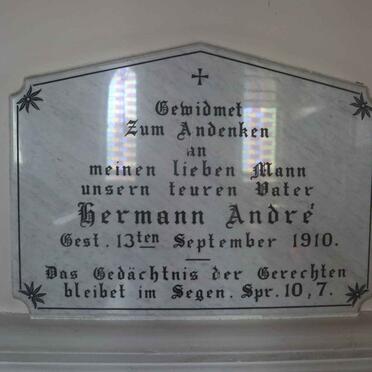 ANDRÉ Hermann -1910