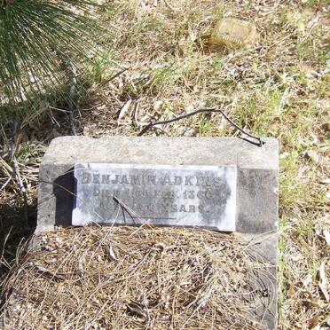 ADKINS Benjamin -1866