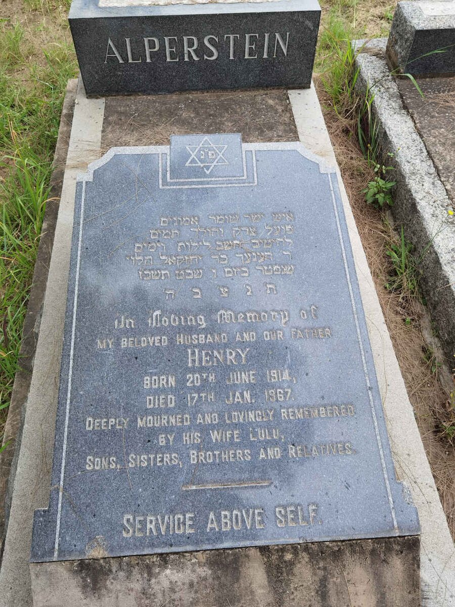 ALPERSTEIN Henry 1914-1967