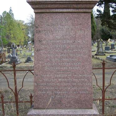 BAILIE Charles Campbell -1883