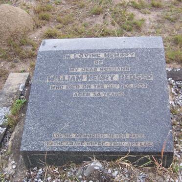 BEDSER William Henry -1937 