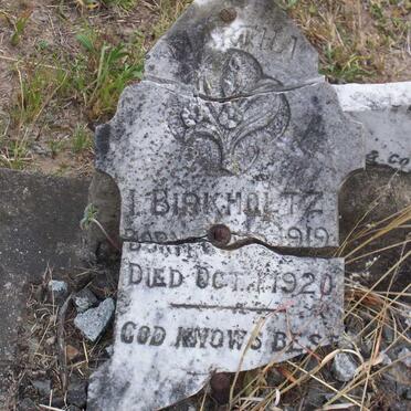 BIRKHOLTZ  I. 1919-1920