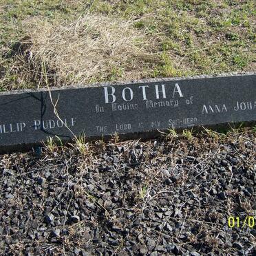 BOTHA Philip Rudolf &amp; Anna Johanna Maria