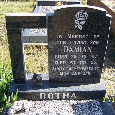 BOTHA Damian 1997-1997