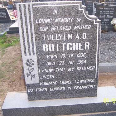 BOTTCHER M.A.O. 1906-1994