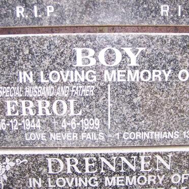 BOY Errol 1944-1999