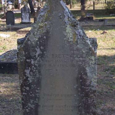 BRETZKE Maria 1826-1988