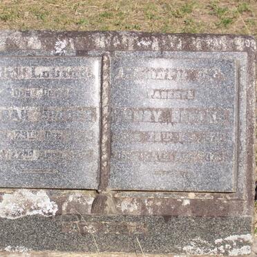 BROOKS Henry 1823-1873 &amp; Sarah 1825-1921