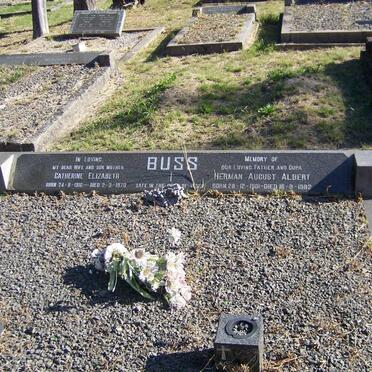 BUSS Herman August Albert 1901-1992 &amp; Catherine Elizabeth 1916-1970