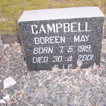 CAMPBELL Doreen May 1919-2001