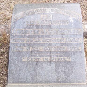 CHANDLER Andrew J. 1849-1912