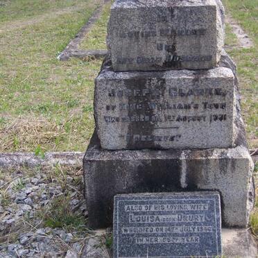 CLARKE Joseph -1931 &amp; Louisa DRURY -1946