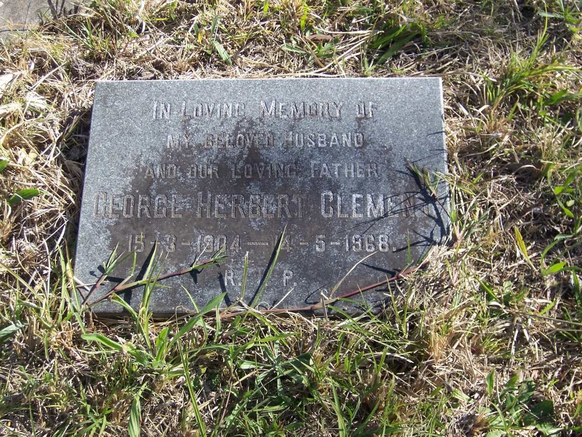 CLEMENT George Herbert 1904-1968