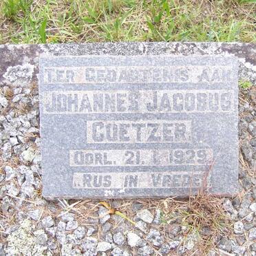 COETZER Johannes Jacobus -1929