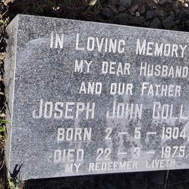 COLLINS Joseph John 1904-1975
