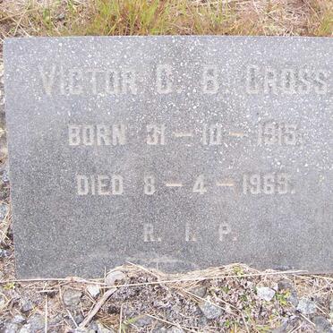 CROSS Victor C.B. 1915-1969