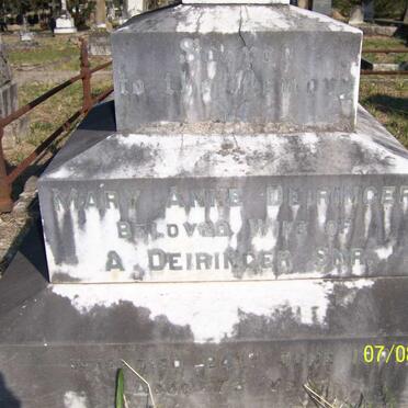 DEIRINGER Mary Ann