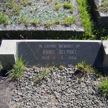 DELPORT Annie -1954