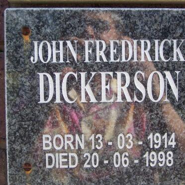 DICKERSON John Fredirick 1914-1998