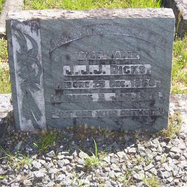 DICKS J.J.J. 1869-1956