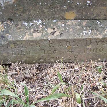 DYSON Charles Earl -1900 