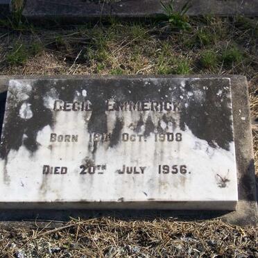 EMMERICK Cecil 1908-1956