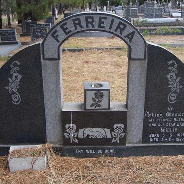 FERREIRA Willie 1925-1967