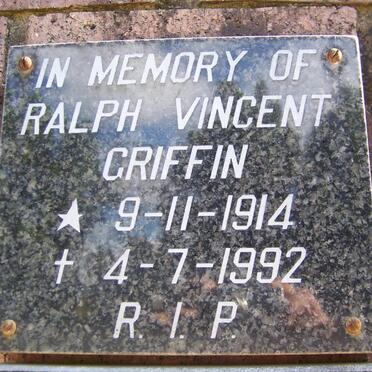 GRIFFIN Ralph Vincent 1914-1992