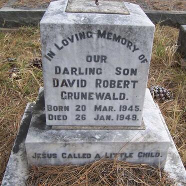 GRUNEWALD David Robert 1945-1949