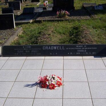 GRADWELL Harold 1898-1971 &amp; Olive May RUDY 1905-2000