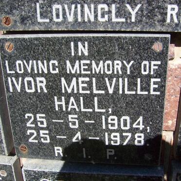 HALL Ivor Melville 1904-1978