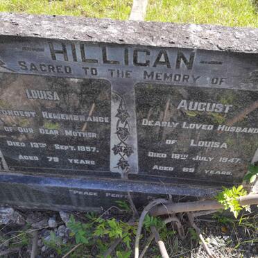 HILLIGAN August -1947 & Louisa -1957