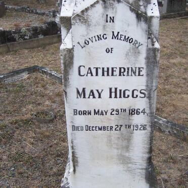 HIGGS Catherine May 1864-1926