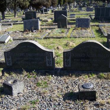 HULLEY Richard Alma ?-1960 &amp; Ella Ethel Harvey BARTHOLOMEW ?-1963