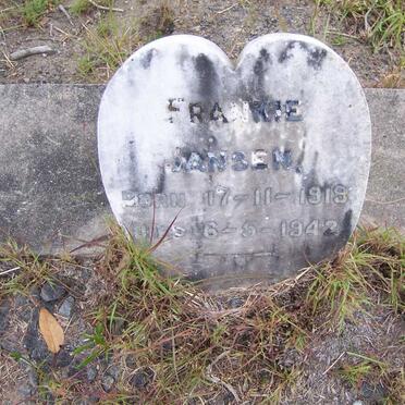 JANSEN Frankie 1919-1942