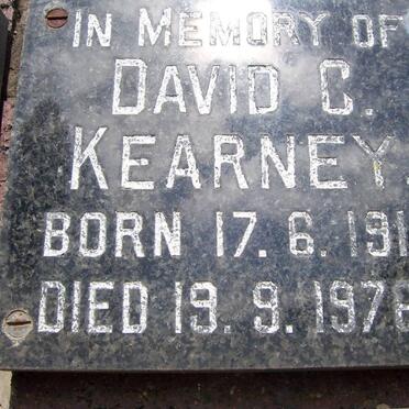 KEARNEY David C. 1911-1976