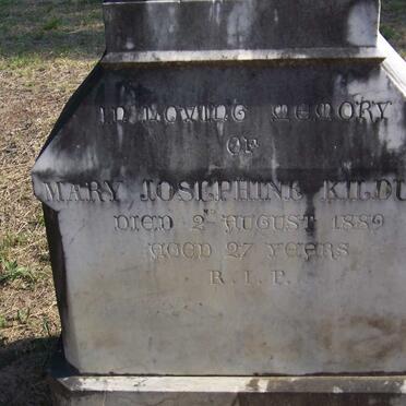 KILLDUFF Mary Josephine -1889