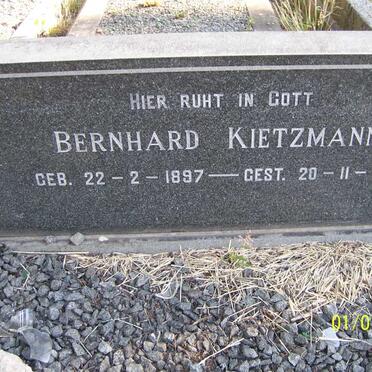 KIETZMANN Bernard 1897-1965
