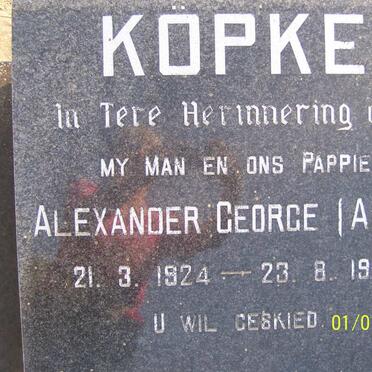 KOPKE Alexander George 1924-1978