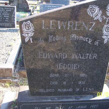 LEWRENZ Edward Walter 1921-1975