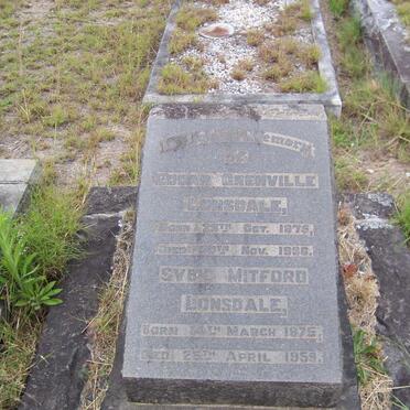 LONSDALE Edgar Grenville 1875-1936 &amp; Sybil Mitford 1878-1959