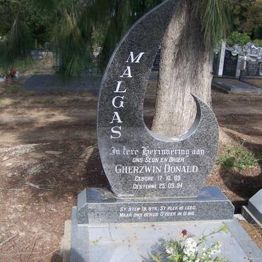 MALGAS Gherzwin Donald 1969-1994