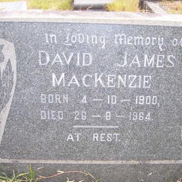 MACKENZIE David James 1900-1964