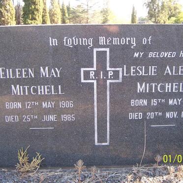 MITCHELL Leslie Alexander 1909-1963 &amp; Eileen May 1906-1985