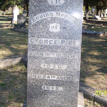 PIKE George 1834-1916