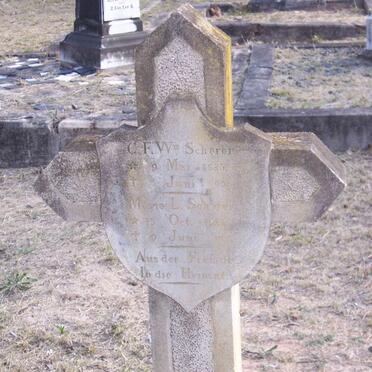 SCHERER C.F.Wm 1885-1890 &amp; Marie L. 1886-1890