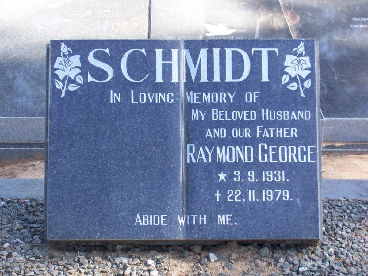 SCHMIDT Raymond George 1931-1979
