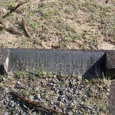 SCHAEFER Arthur 1895-1935